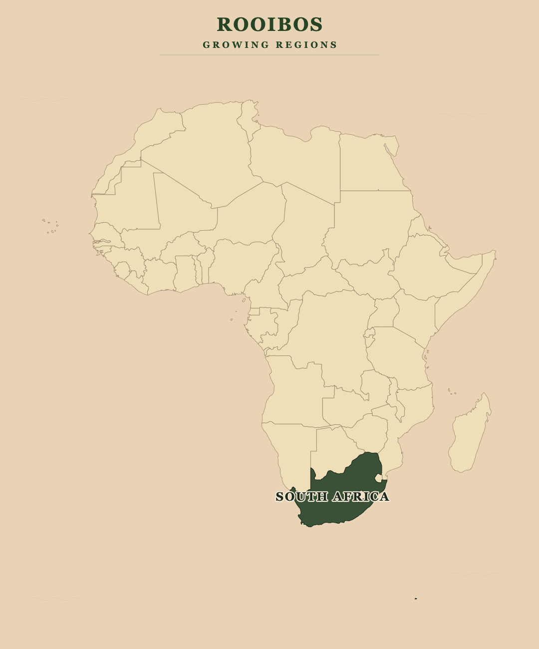 Rooibos — growing regions