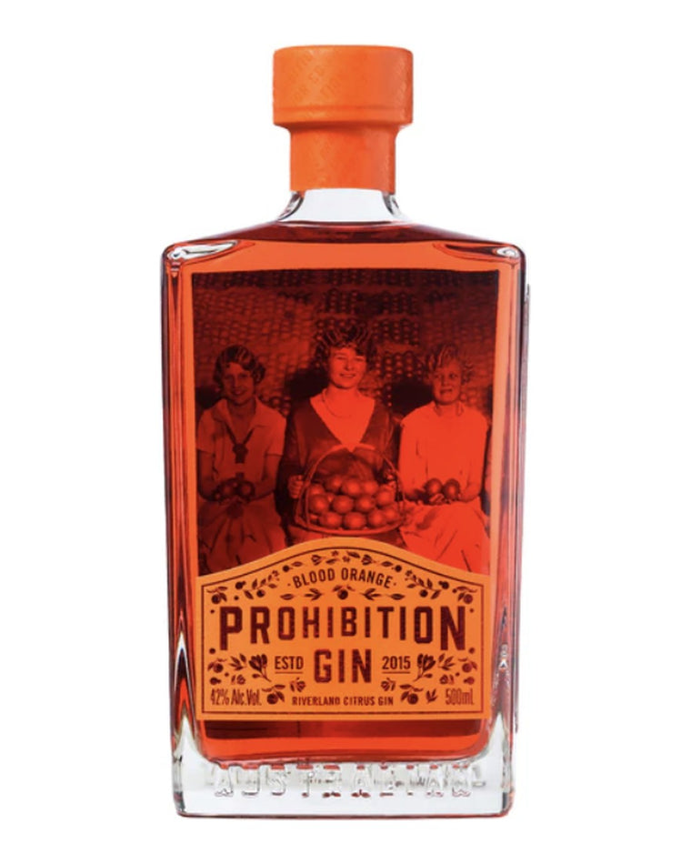 Blood Orange Gin, prohibitionliquor.co