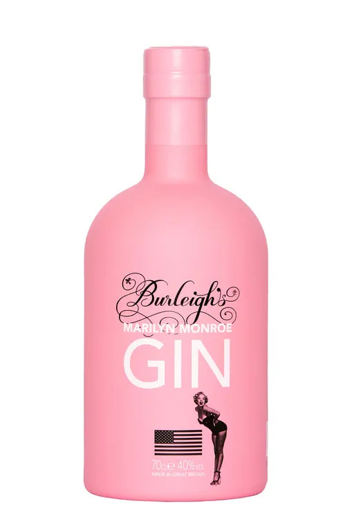 Burleigh's Marilyn Monroe Pink Gin, burleighsgin.com