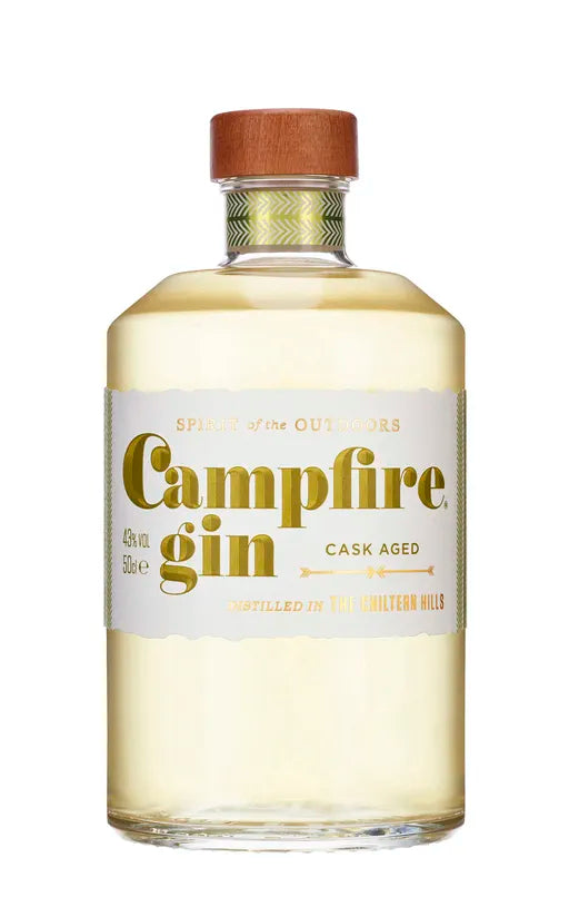 Campfire Cask Aged Gin, puddingstonedistillery.com