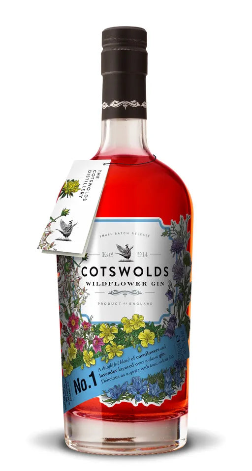 Cotswolds Wildflower Gin, cotswoldsdistillery.com
