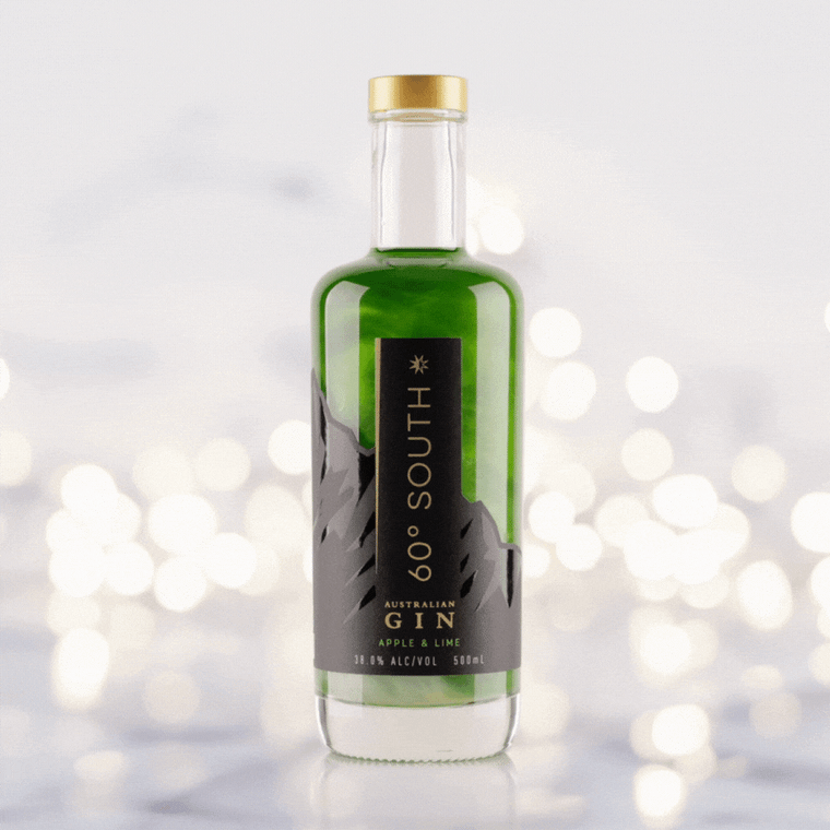 60° South Apple & Lime Gin 500ml 38% ABV, originalspiritco.com
