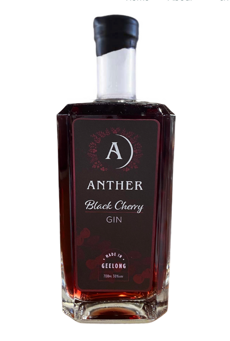 Anther Black Cherry Gin 2023, anther.com.au