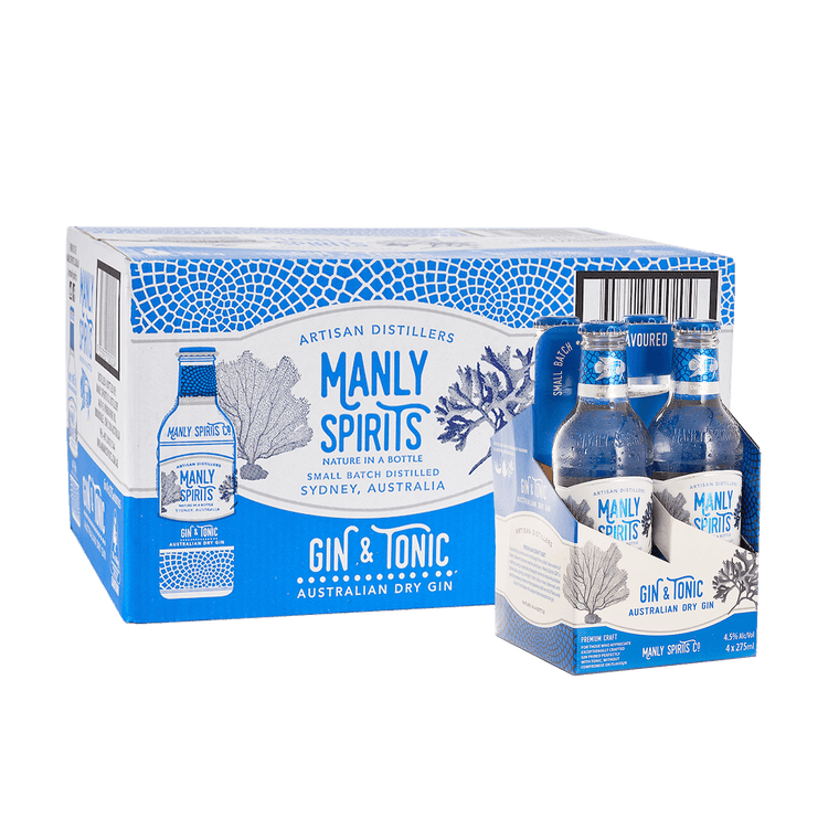 Australian Dry Gin & Tonic Case, manlyspirits.com.au