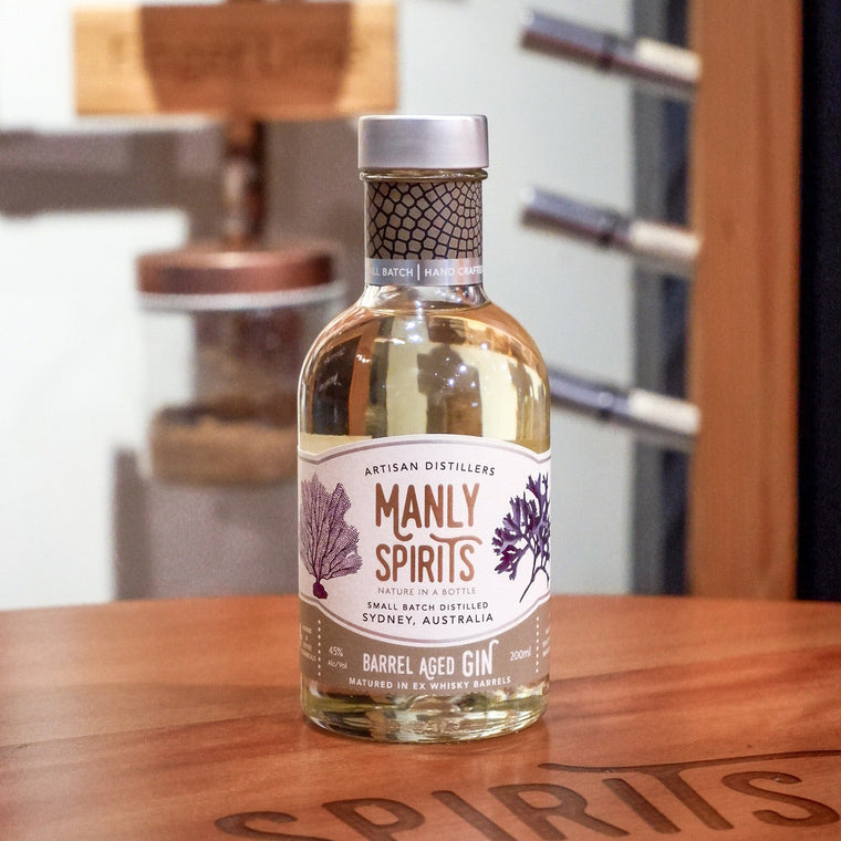Barrel Aged Gin 200ml, manlyspirits.com.au