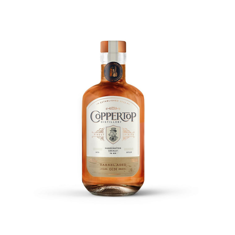 Barrel Aged Gin — Coppertop Distillery, coppertopdistillery.com