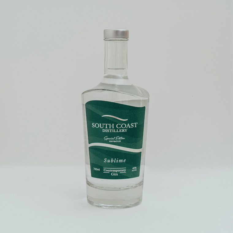 Batch 100 Sublime Gin, southcoastdistillery.com