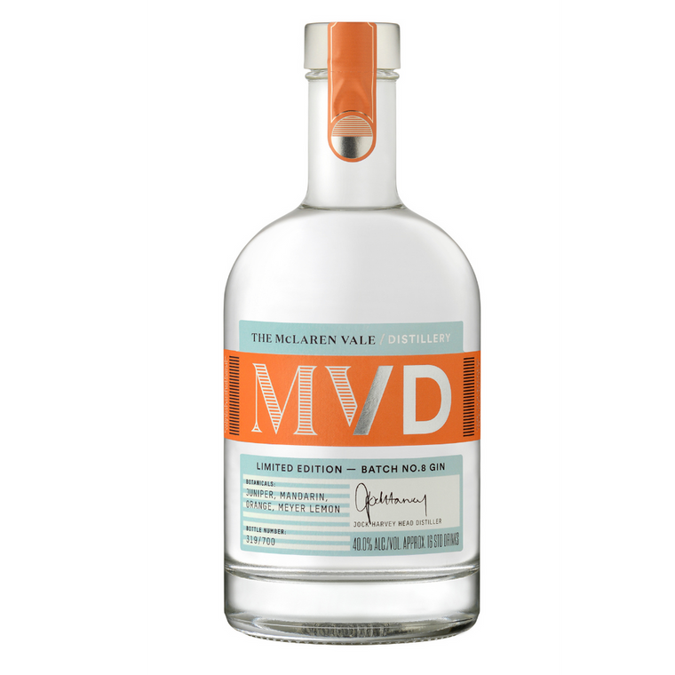 Batch 8 gin 500ml, mvdistillery.com.au