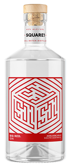 Big Red. Gin, square1gin.com.au
