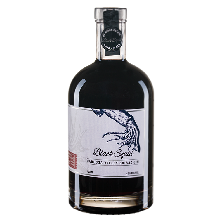Black Squid Barossa Valley Shiraz Gin 40%abv — Event Mail List, blacksquiddistillery.com.au