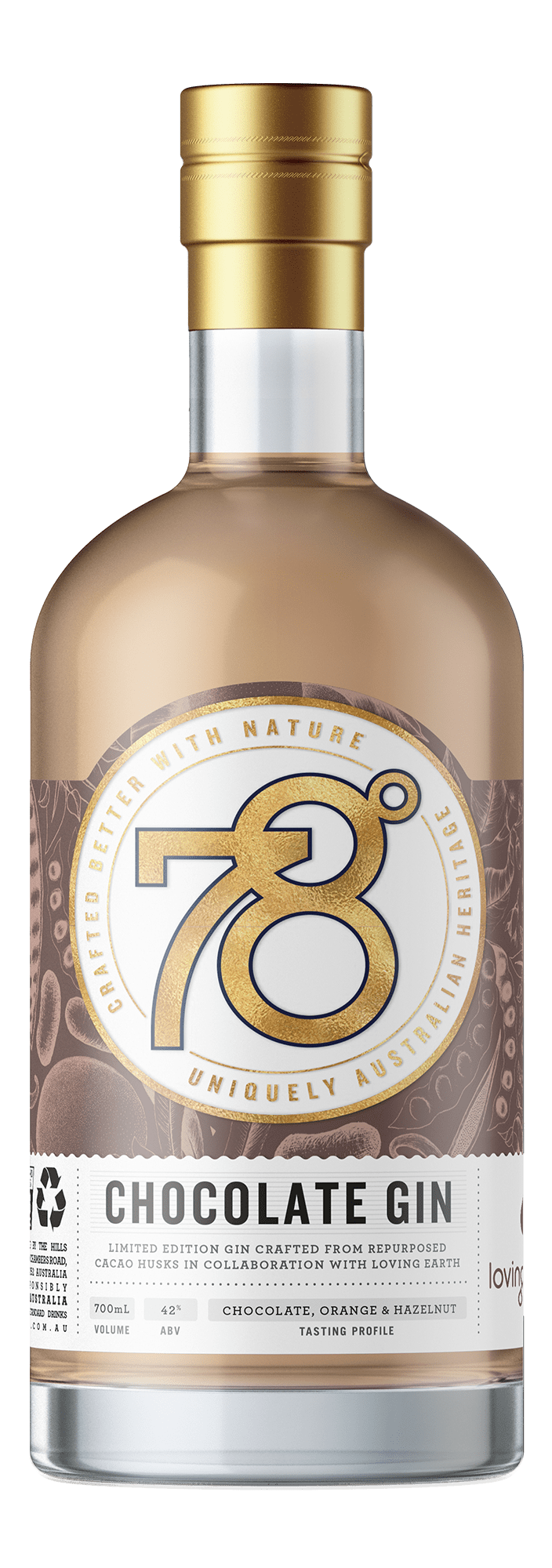 Chocolate Gin, 78degrees.com.au
