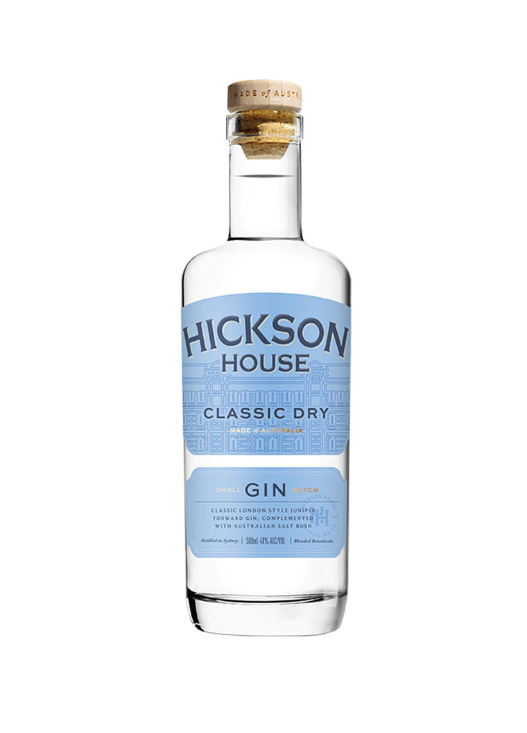 Classic Dry Gin, hicksonhouse.com.au