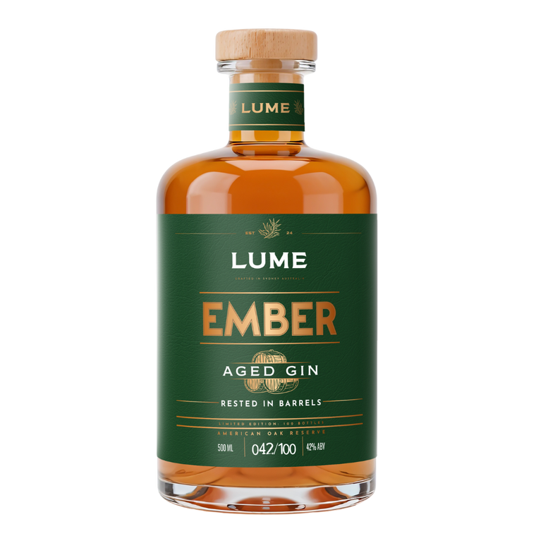 Ember Barrel Aged Gin, lumegin.com