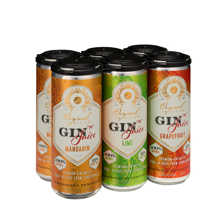 Gin 'N Juice Mixed - 6 x 330ml, originalspiritco.com
