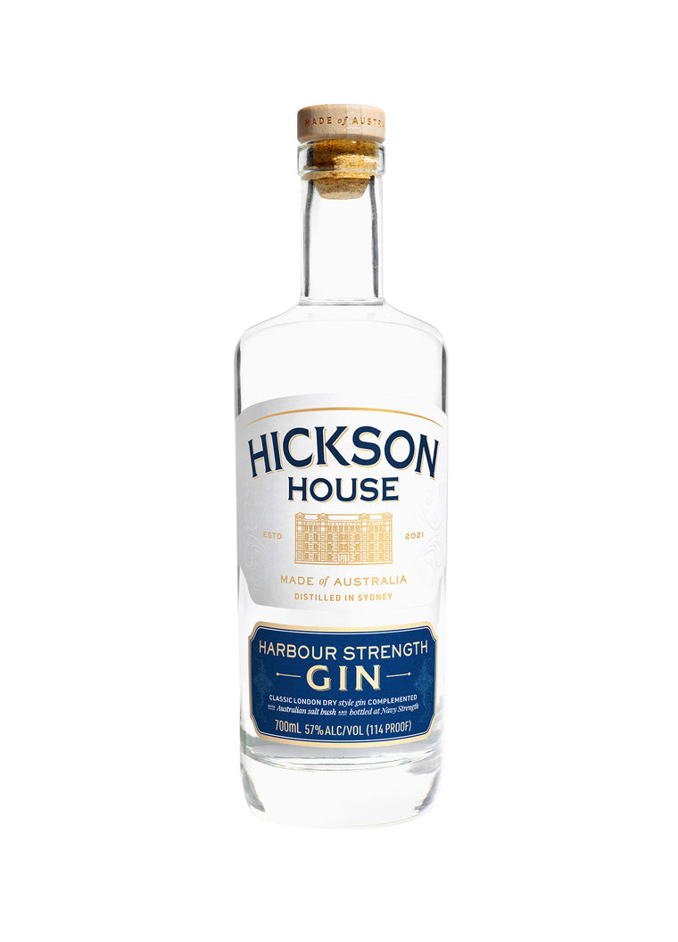 Harbour Strength Gin, hicksonhouse.com.au
