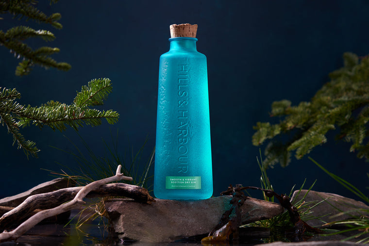 Hills & Harbour Gin Scottish Dry Gin, gallowaydistillery.com