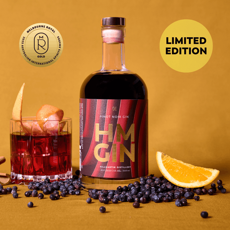 HM 2026 SINGLE VINEYARD PINOT NOIR GIN, hillmartin.com.au