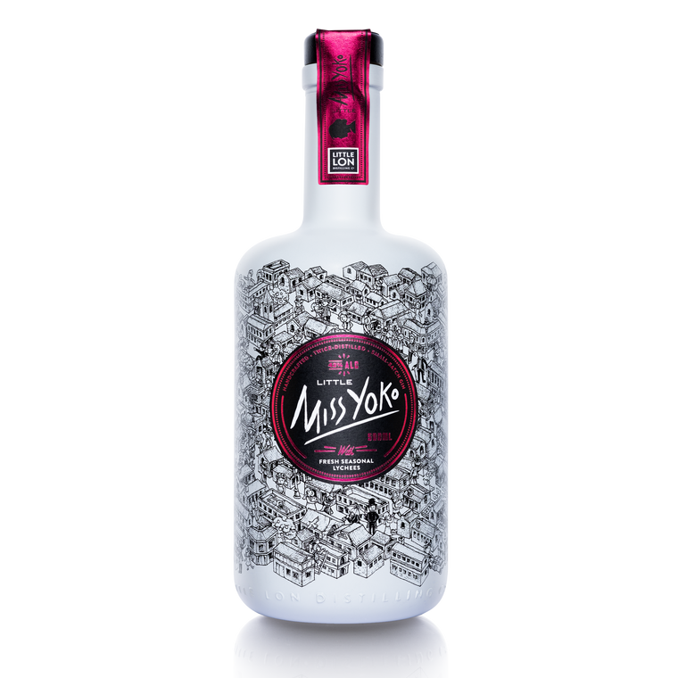 MISS YOKO | East meets West Gin with Fresh Lychees, littlelondistillingco.com