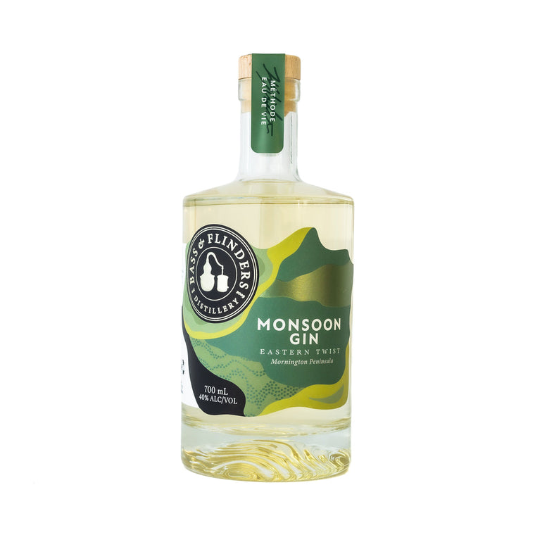 Monsoon Gin - Eastern Twist 700mL, bassandflindersdistillery.com