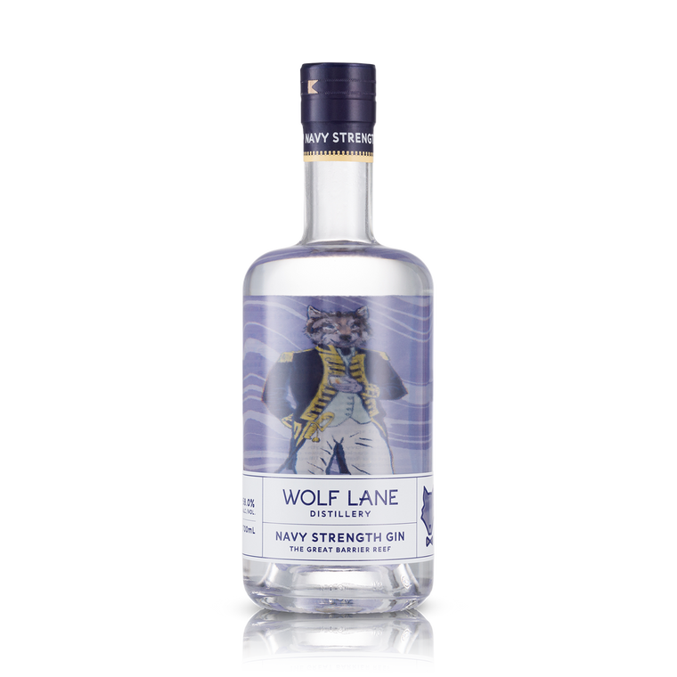 Navy Strength Gin, wolflanedistillery.com.au