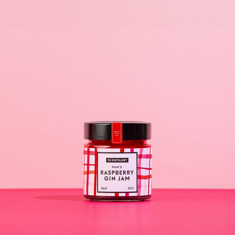 Pam's Raspberry Gin Jam, 7kdistillery.com.au