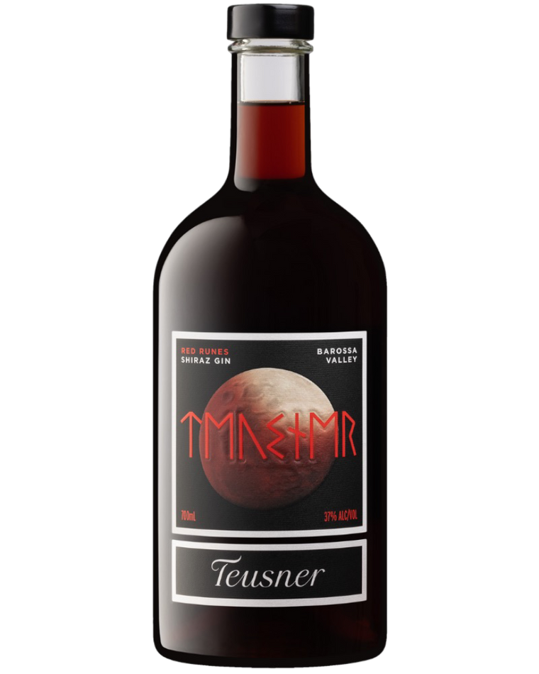 Red Runes Shiraz Gin, teusner.com.au