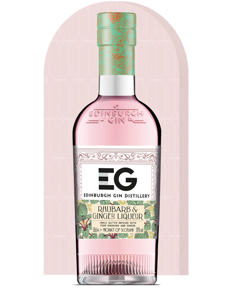 Rhubarb & Ginger Liqueur, edinburghgin.com