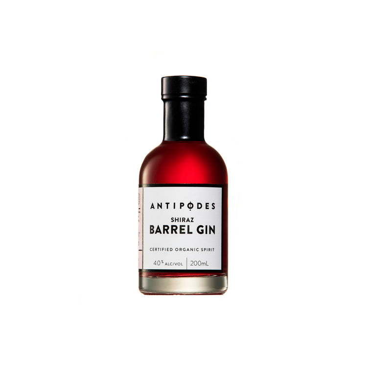 Shiraz Barrel Gin - 200ml, antipodesgin.com