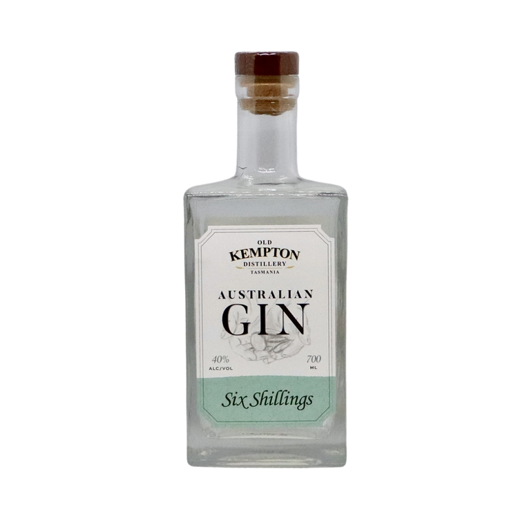 Six shillings Australian Gin, oldkemptondistillery.com.au