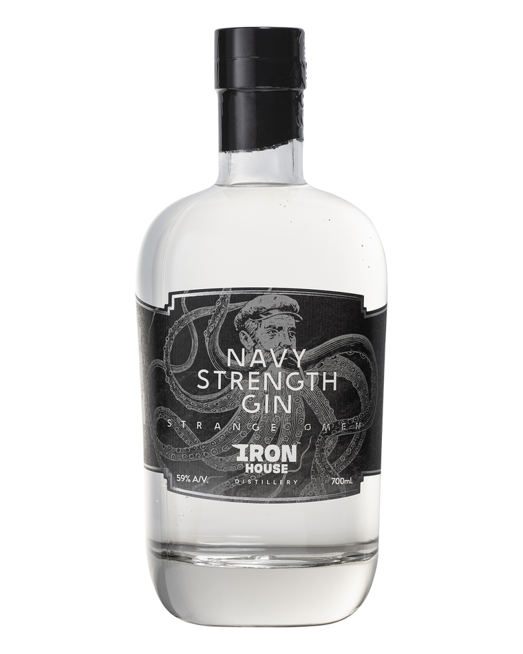 Strange Omen Navy Strength Gin, ironhouse.com.au