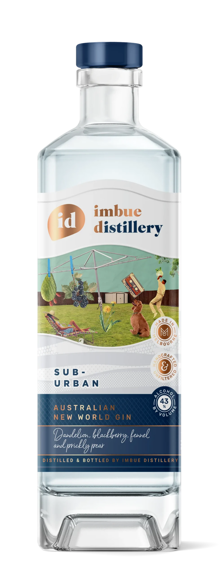 Sub-urban Gin, imbuedistillery.com.au