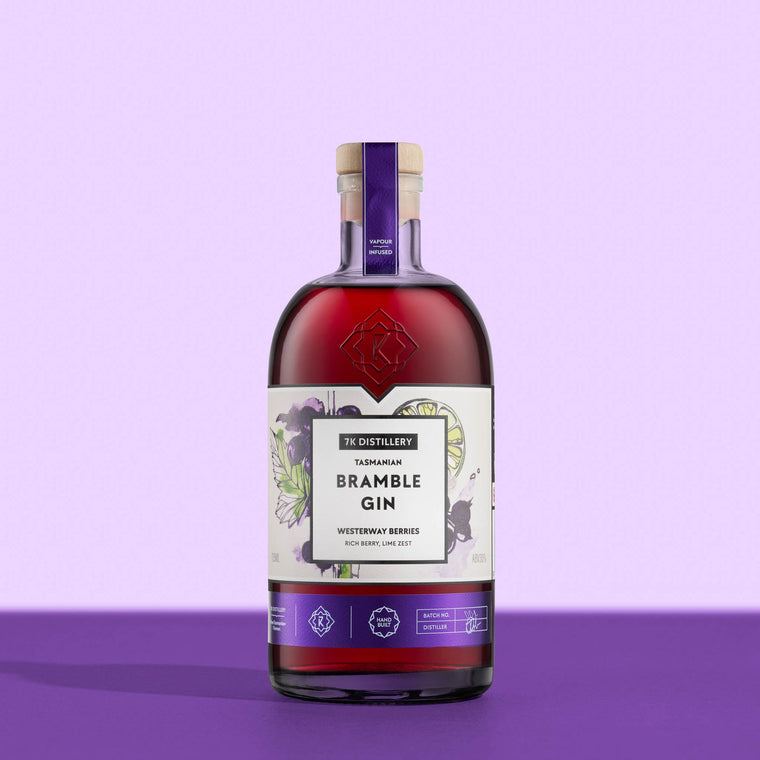 Tasmanian Bramble Gin, 7kdistillery.com.au