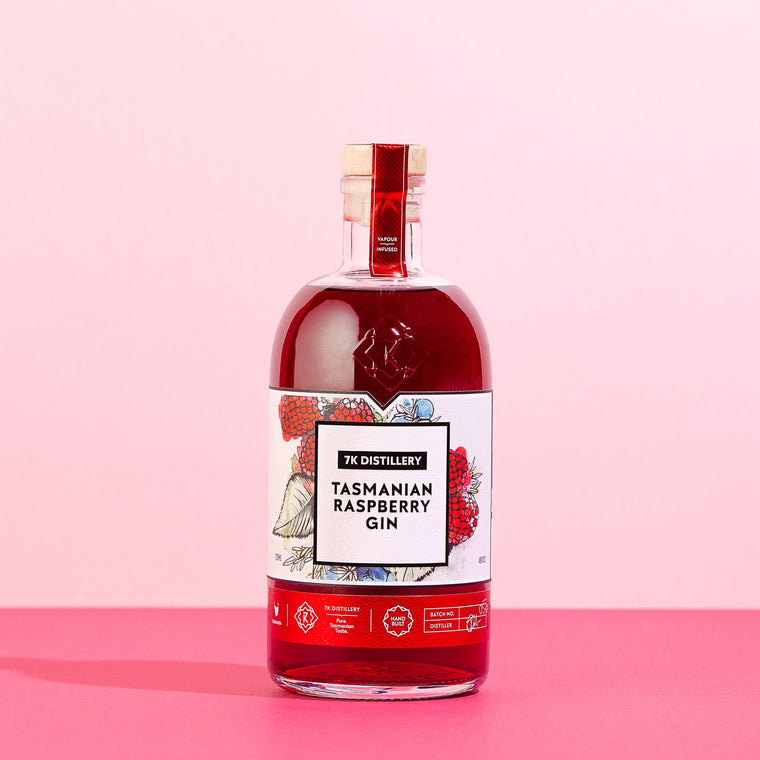 Tasmanian Raspberry Gin, 7kdistillery.com.au
