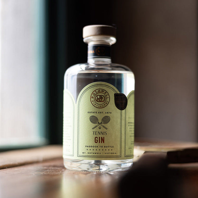 Tennis Gin, rothwelldistillery.com.au