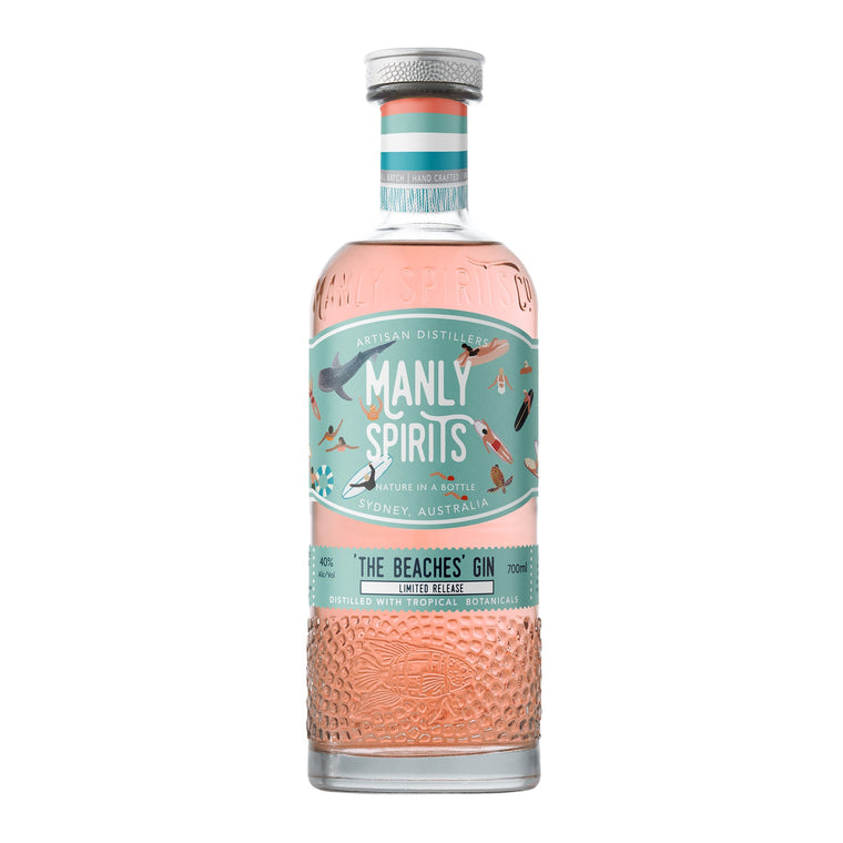 ‘The Beaches’ Gin, manlyspirits.com.au