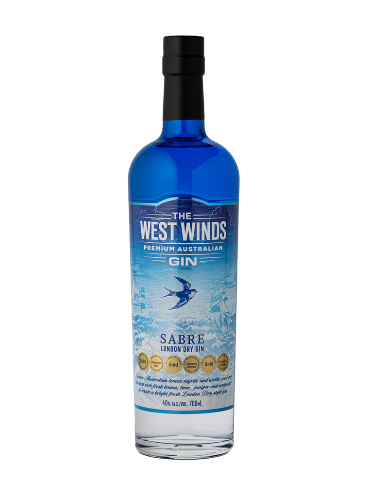 The Sabre 700mL, westwindsdistillers.com