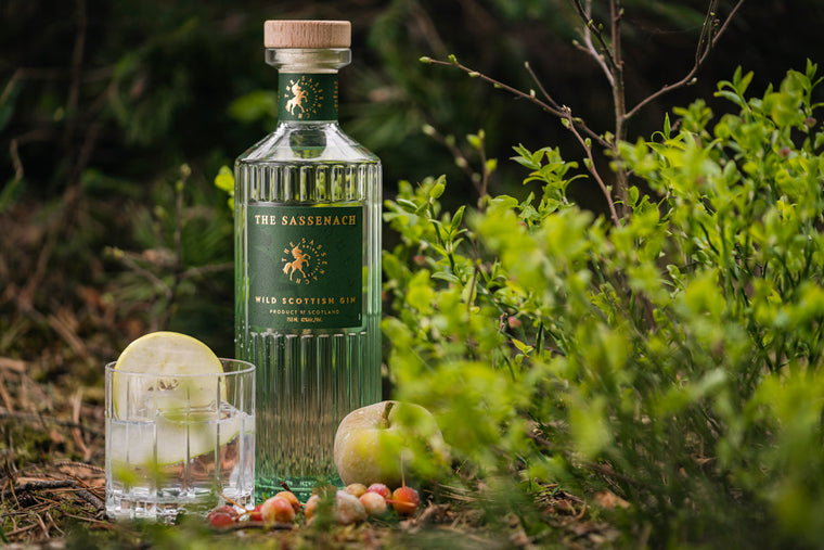 The Sassenach Wild Scottish Gin, gallowaydistillery.com
