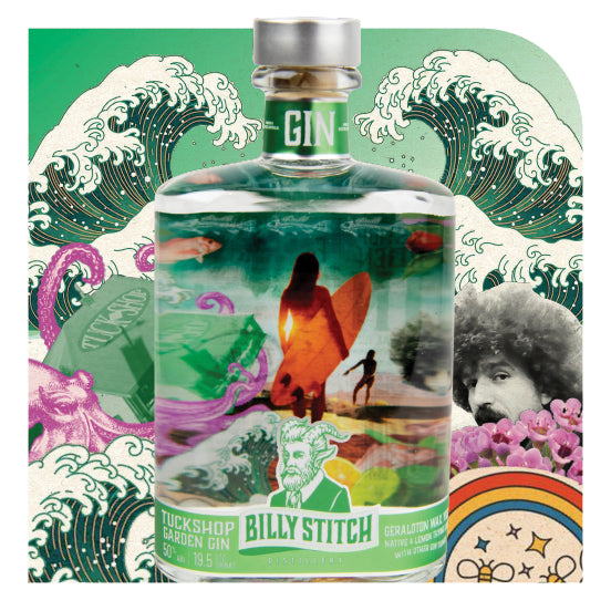 Tuckshop Garden Gin, billystitch.com.au