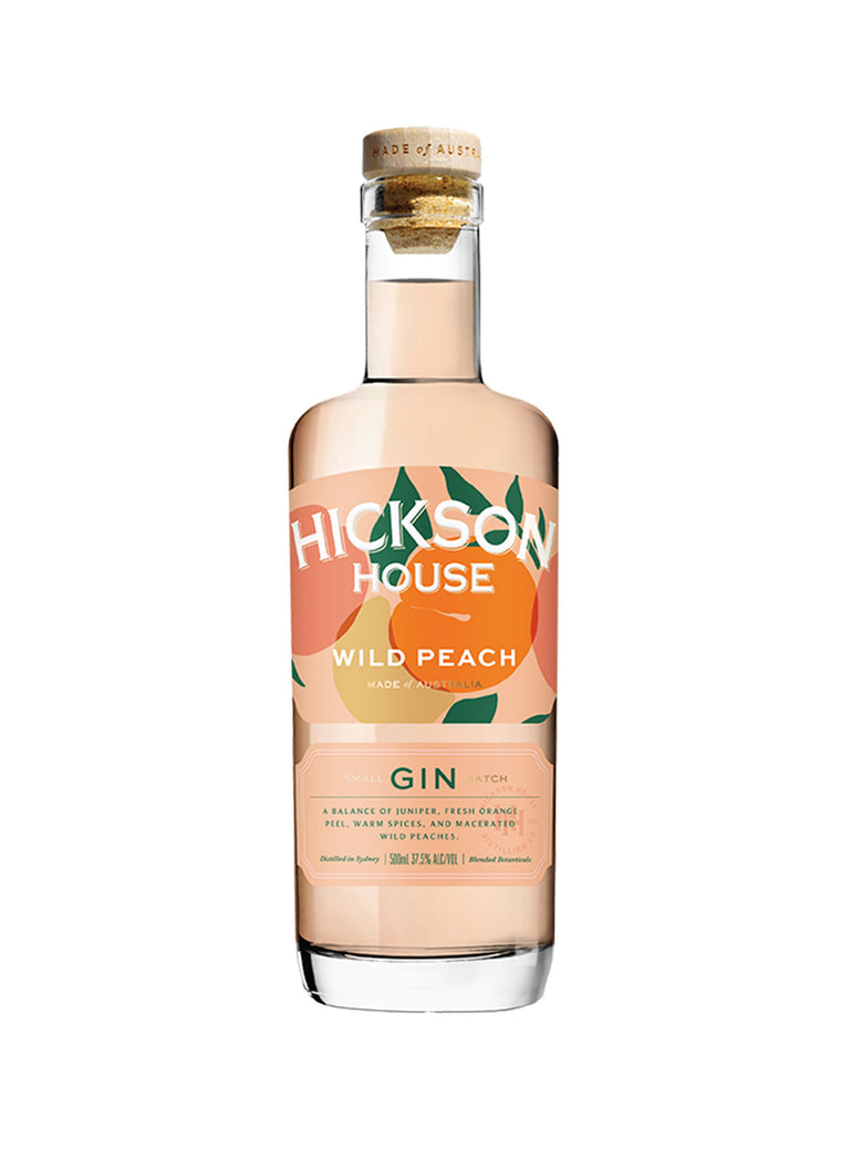 Wild Peach Gin, hicksonhouse.com.au