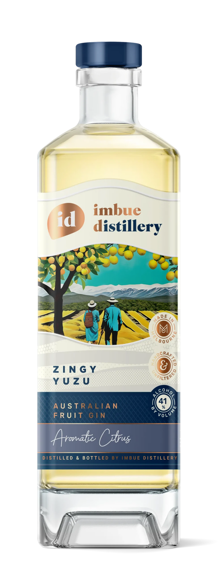 Zingy Yuzu Gin, imbuedistillery.com.au