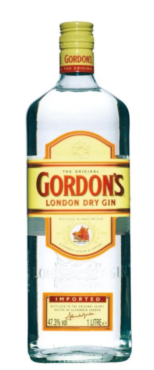 Gordon's The Original London Dry (UK 47.3% Yellow), gordonsgin.com