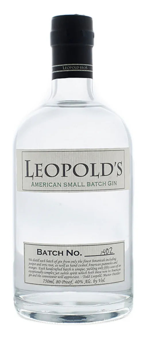 Leopold's Gin, leopoldbros.com