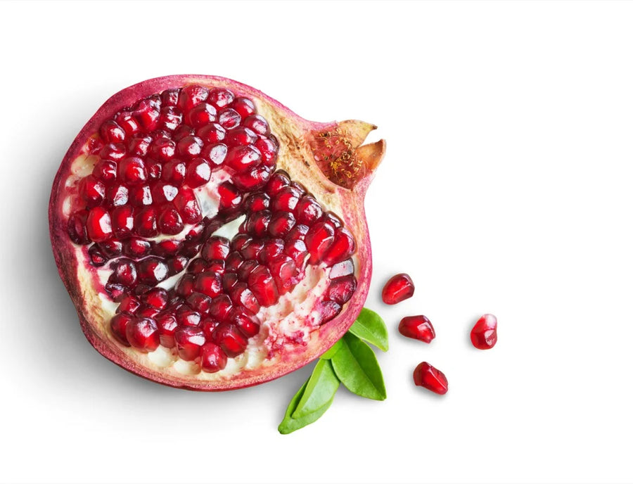 Pomegranate — Tart-sweet, Floral-fruit, Astringent-bright