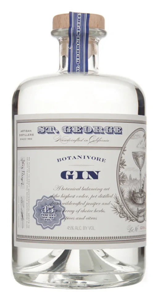 St. George Botanivore Gin, stgeorgespirits.com