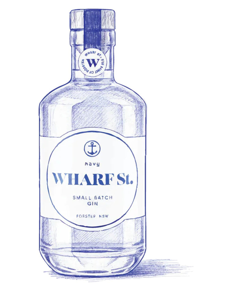 Wharf St. Navy Gin 700ml, wharfst.com.au