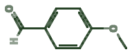 Skeletal diagram of Anisaldehyde
