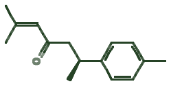 Skeletal diagram of Ar-Turmerone