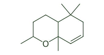 Skeletal diagram of Dihydroedulan