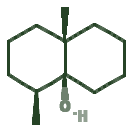 Skeletal diagram of Geosmin