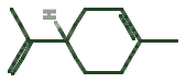 Skeletal diagram of Limonene